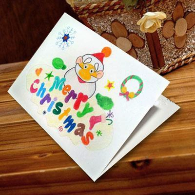 Раскраска, открытка, карточки, «сделай сам», ручная роспись, подарок на день рождения