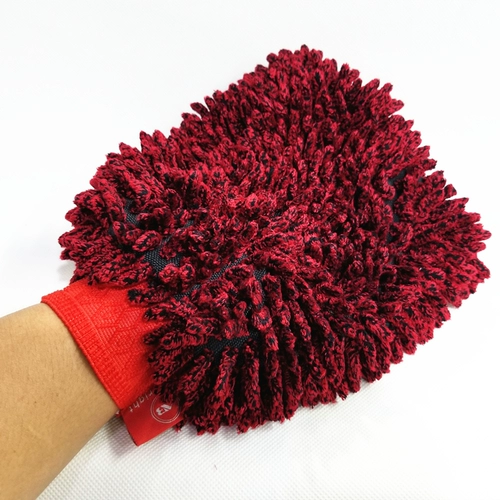 Autobright Car Warch Glove Sherbie Motor Motor High -End Cationic Bear Paw Strong DeSontamination Tool