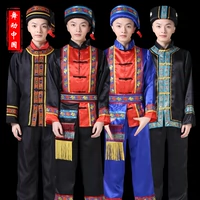Этнический костюм из провинции Юньнань, мужская одежда
