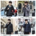 2018 mới áo khoác nam áo khoác mùa đông Hàn Quốc phiên bản của xu hướng đẹp trai bông áo khoác mùa đông người đàn ông giản dị của xuống áo khoác