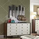 Ретро декоративное зеркалое, комбинированное диван, стена отеля простая фоновая стена творческая гостиная стена висеть