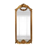 Зеркало для туалета во французском стиле, подвесное зеркало, магазин одежды, косметическое зеркало, зеркало в полный рост, роскошное средиземноморское зеркало от пола до потолка