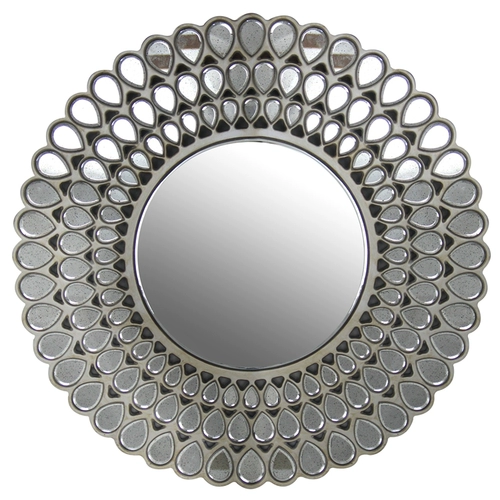 Антикварное деревянное современное и минималистичное дизайнерское зеркало