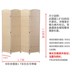 Màn hình gấp điện thoại di động mới của Trung Quốc với tấm che bàn cơ sở nhân viên cửa hàng quần áo màu nâu trắng bị cô lập - Màn hình / Cửa sổ vách bình phong gỗ Màn hình / Cửa sổ