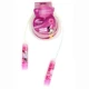Розовая минни -спиральная веревка