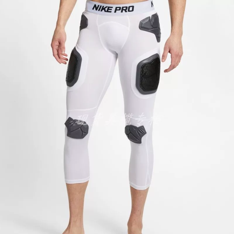 Nike американские регбийные плотные штаны с защитой, обтягивающие Nike Pro Hyperstrong Гирдль