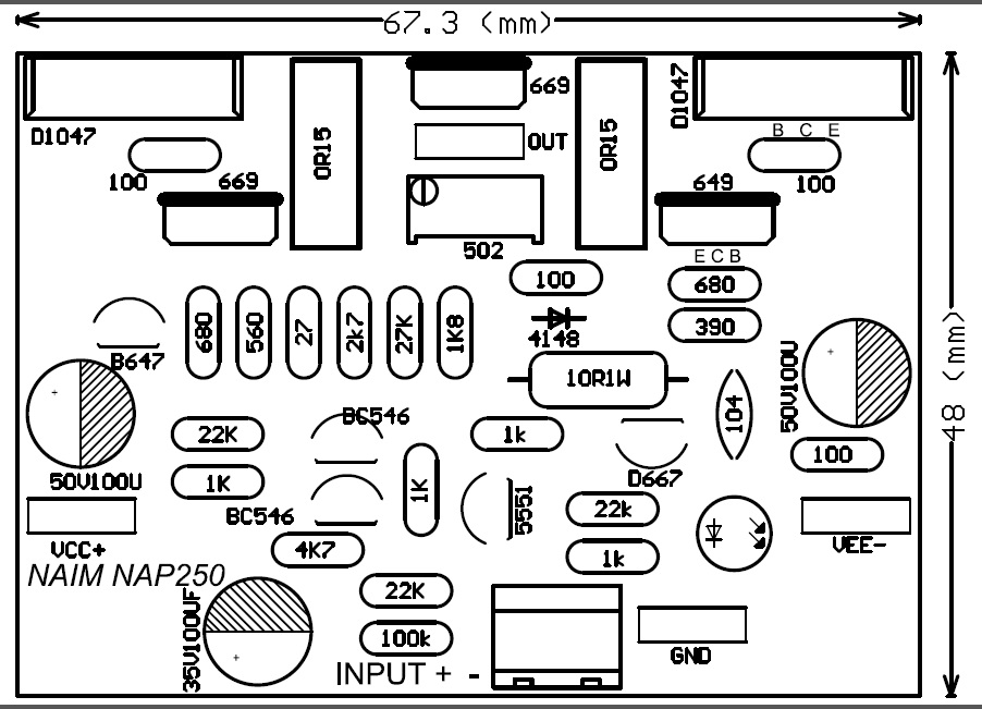 Naim nap 250 схема