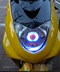 Nhanh Eagle Xe Máy Đèn Pha Mắt Thiên Thần Xenon Ánh Sáng Đôi Ống Kính Ánh Sáng Yamaha Devil Eye Lens Hội Tái Trang Bị Đèn Đèn HID xe máy