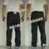 Người đàn ông béo lớn chất béo mùa hè vật liệu mỏng thêm lớn XL denim quần thoáng khí mát jeans làm việc quần Cao bồi