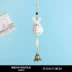 Chuông gió đồ trang trí Chinchilla Nhật Bản chuông nhỏ sinh nhật bé gái quà tặng phòng ngủ trang trí phòng gốm trang trí cửa mặt dây chuyền 