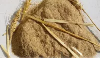 Китайский порошок соломенной пшеницы соломы порошок свежево сухой пшеница стебля измельчающие порошок скота овцы кормление пшеница соломы 250 г