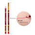 Tattoo lip liner matte lip bút chì màu nude son môi bút đích thực bền không thấm nước không phai màu không nở son cây bút Bút chì môi / môi lót