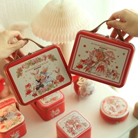 Портативный кролик, подарочная коробка, жестяная коробка, подарок на день рождения