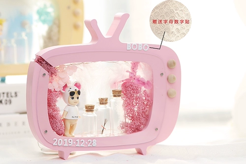 Фетальные волосы пуповины лиственные бутылки новорожденный ребенок памятный детский малыш.