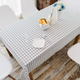 Свежая ткань, скандинавский прямоугольный журнальный столик, из хлопка и льна