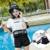 Áo tắm nữ bảo thủ sinh viên nhỏ tươi giảm béo bụng chia phẳng Hàn Quốc mùa xuân ấm ba mảnh áo tắm áo bơi 2 mảnh Bộ đồ bơi hai mảnh
