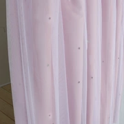 Cô gái trái tim giường rèm trong ký túc xá sinh viên trên các cửa hàng dưới bóng vật lý màu đen rèm phong cách Hàn Quốc Công chúa gái điếm gió giường