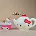 Chính hãng số lượng lớn Hellokitty Hello Kitty Cup Ấm đun nước Hoạt hình Anime Ngoại vi Cup Trang trí hình dán búp bê Carton / Hoạt hình liên quan