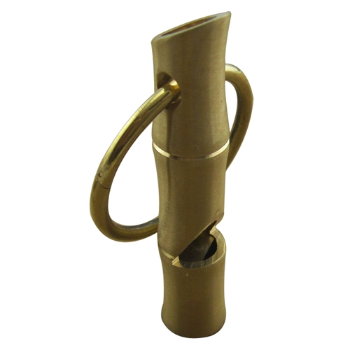 Медный латунный дорожный свисток для тренировок, детский брелок, подвеска, ожерелье