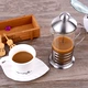 Thép không gỉ dày nhà sử dụng bộ lọc lọc nồi cà phê tay đổ xô chịu nhiệt thiết bị trà thủy tinh cốc sữa dụng cụ pha cà phê thủ công Cà phê