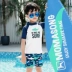 Đồ bơi cho bé trai Hàn Quốc Dễ thương Split Beach Kem chống nắng Làm khô nhanh Baby Baby Boy Đồ bơi - Bộ đồ bơi của Kid