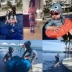 Trẻ em Hàn Quốc áo tắm Xiêm cá mập dễ thương chàng trai và cô gái bé bé kem chống nắng đồ bơi bơi thân phù hợp với Bộ đồ bơi của Kid