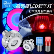 Đèn trợ sáng chống đuôi xe điện tram đèn flash ban đêm với đèn phanh xe máy không thấm nước - Đèn xe máy