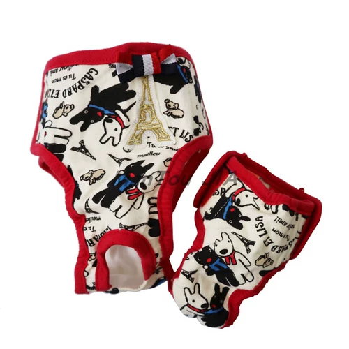 [Утечка очистки] Японская лиза Pet Cat, собаки, физиологические брюки хлопка.