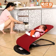 Nhỏ 3 tuổi 2 tuổi lắc ghế bập bênh điện có thể ngả cho bé thoải mái cung cấp giường cho bé sơ sinh - Giường trẻ em / giường em bé / Ghế ăn