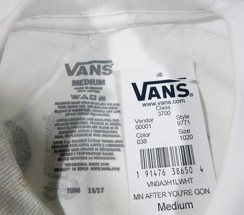 Vans футболка с коротким рукавом VN0A3H1LWHT