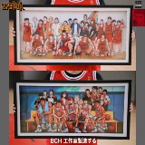 Японская аниме шлам Dunk Master Декоративная трехмерная картина Sakuraki Цветочная дорога Rukawa Maple Marue Anime Interior Decorative Poster