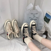 Giày vải nữ 2018 hè mới dành cho học sinh phiên bản tiếng Hàn của giày đế bệt ulzzang của Hàn Quốc