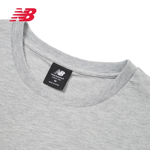 New balance, летняя цветная комфортная футболка с коротким рукавом подходит для мужчин и женщин для отдыха