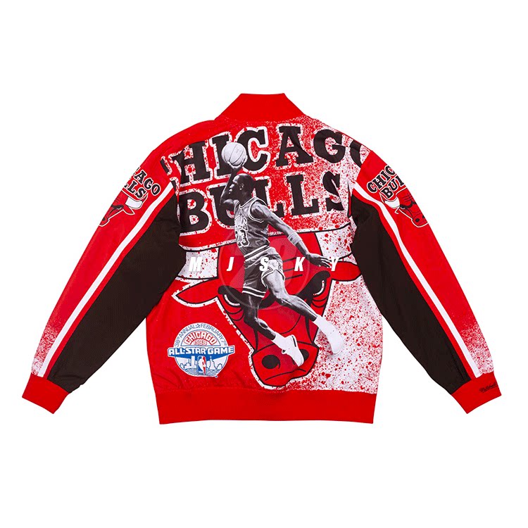 Spot · S code | Jordan 20SS MITCHELL & ISS joint bulls jacket jacket