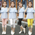 Trẻ em cắt quần nữ mùa hè cô gái cắt quần mùa hè phần mỏng 2018 mới mùa xuân cậu bé lớn Hàn Quốc phiên bản của cô gái bảy quần Mùa xuân