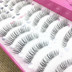 Moon Princess lông mi giả N23 tự nhiên dày và hoàn hảo thực tế nude nude trang điểm cô dâu trang điểm dành riêng mười đôi mi giả từng sợi Lông mi giả