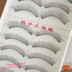 Một hộp của Đài Loan handmade lông mi giả 219 cotton thân khỏa thân tự nhiên trang điểm dày lông mi mắt đuôi chiều dài mi giả gân trong Lông mi giả