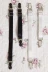 1901 1902 Khóa garter đơn giản có thể điều chỉnh (lấy 1 cặp tóc 4) dài thắt lưng garter dây nịt bít tất nam Nịt Tất