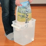 Япония Импортированная INOMATA насекомые -Влажная влажность -рисовая ведро с рисом 10 кг хранения рисовой коробки пластиковая банка банки с мукой