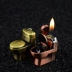 Sáng tạo cá tính kim loại mini bật lửa nhà vệ sinh mô hình nhà vệ sinh mở lửa nhẹ đánh lửa món quà nhỏ