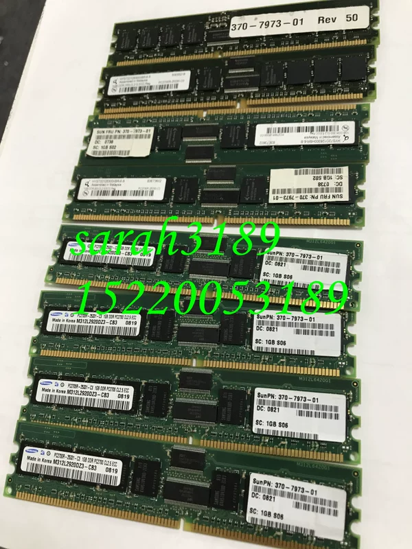 29 Sun X8704A 370-7973 V125/U25/U45 1G PC2700R DDR333 ECC