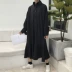 2018 phụ nữ mới mùa xuân phiên bản Hàn Quốc của áo sơ mi dài tay lỏng lẻo dài tay áo dài giản dị Váy dài