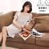 Với ngực pad phương thức đồ ngủ nữ mùa hè nightdress phần mỏng ngắn tay váy lỏng mùa hè kích thước lớn nữ nhà dịch vụ