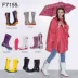 [Giải phóng mặt bằng] Châu Âu và Hoa Kỳ tung hoành thời trang đường phố chống trượt ống cao đến giữa ống đi mưa của phụ nữ ngoài trời - Rainshoes