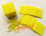 Игрушка, учебные пособия Монтессори, золотой браслет из бисера, игра Банкир, карточки, раннее развитие