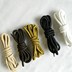 Gốc Tao Hao hàng hóa ngoài trời giày dây giày ngoài trời với 5.5 MÉT dày nylon vòng ren màu trắng tinh khiết bán hot dây giày phản quang Giày ren