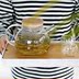 Chọn nhà trà thủy tinh đặt nhiệt độ cao hoa ấm trà ấm dày thủy tinh ấm trà với bộ lọc chai nước lạnh Trà sứ