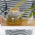 Chọn nhà trà thủy tinh đặt nhiệt độ cao hoa ấm trà ấm dày thủy tinh ấm trà với bộ lọc chai nước lạnh