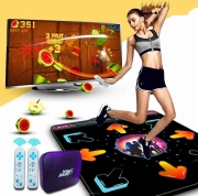 Trò chơi thực tế chăn trò chơi điện tử đa chức năng giáo dục sớm chạy thời trang cắt trái cây kết nối TV nhảy mat - Dance pad