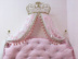 Mỹ retro trang trí giường trampoline rèm công chúa Pháp tòa tóc bóng hai lớp nền sợi với sơn vương miện kệ Bed Skirts & Valances